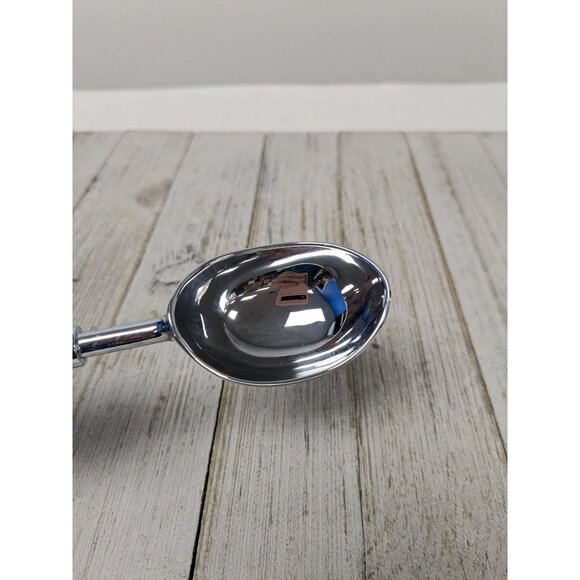 Central National Bank Ice Cream Scoop Durable Chrome & Plastic Handle - Picture 8 of 8